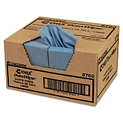 Chicopee VeraClean Critical Cleaning Wipes, Smooth Texture, 1/4 Fold, 1-Ply, 12 x 13, Unscented, Blue, 400/Carton (8700)