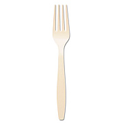Dixie HEAVYWEIGHT POLYSTYRENE FORKS, CHAMPAGNE, 1,000/CARTON (FH117)
