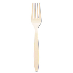 Dixie HEAVYWEIGHT POLYSTYRENE FORKS, CHAMPAGNE, 1,000/CARTON (FH117)