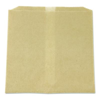 HOSPECO Waxed Napkin Liners for Most Swing-Top Type Receptacles , 8.5" x 7" x 8", Brown, 500/Carton (6802W)