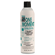 Franklin Cleaning Technology One Moment Foamy Cleaner and Disinfectant, Citrus, 18 oz Aerosol Spray, 12/Carton (F803215)