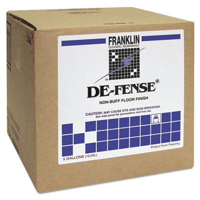 Franklin Cleaning Technology F135025 DE-FENSE Non-Buff Floor Finish