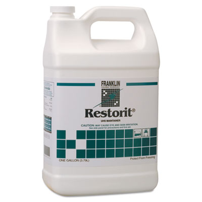 Franklin Cleaning Technology Restorit UHS Floor Maintainer, Liquid, 1 gal Bottle (F191022)