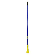 Rubbermaid Commercial Gripper Fiberglass Mop Handle, 1" dia x 60", Blue/Yellow (H246BLU)
