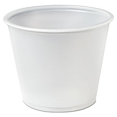 Dart Polystyrene Portion Cups, 5.5 oz, Plastic, Translucent, 250/Bag, 10 Bags/Carton (P550N)