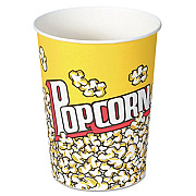 Dart Paper Popcorn Cup, 32 Oz, Popcorn Design, 50/pack (V32)