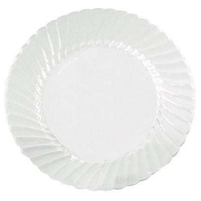 WNA Classicware Plates, Plastic, 9" dia, Clear, 10/Bag, 18 Bags/Carton (CW9180)