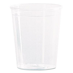 WNA Comet Plastic Portion/Shot Glass, 2 oz, Clear, 50/Pack, 50 Packs/Carton (P20)
