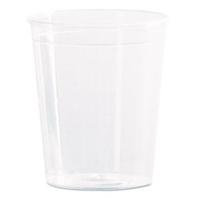 WNA Comet Plastic Portion/Shot Glass, 2 oz, Clear, 50/Pack, 50 Packs/Carton (P20)