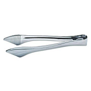 WNA Reflections Heavyweight Plastic Utensils, Serving Tongs, 9", Silver (RFTNG9)