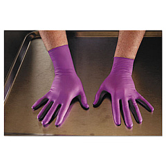 Kimtech PURPLE NITRILE Exam Gloves, Powder-Free, Medium, 6 mil Thick, 9.5" Long, Purple, 500/Carton (50602)