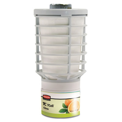 Rubbermaid Commercial TCell Microtrans Odor Neutralizer Refill, Citrus, 1.62 oz (FG402113)