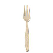 Dart Sweetheart Guildware Polystyrene Forks, Champagne, 100/Box, 10 Boxes/Carton (GBX5FK)