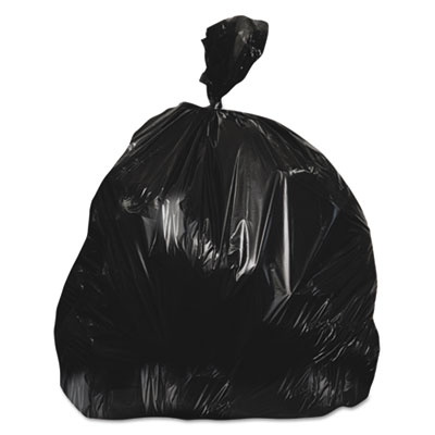 Jaguar Plastics REPRO LOW-DENSITY CAN LINERS, 33 GAL, 2 MIL, 33" X 39", BLACK, 150/CARTON (JAGR3339HH)
