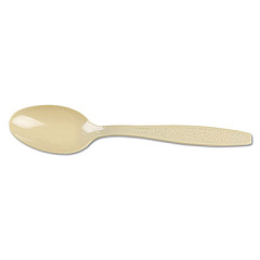 Dart Sweetheart Guildware Polystyrene Teaspoons, Champagne, 100/Box, 10 Boxes/Carton (GBX7TS)