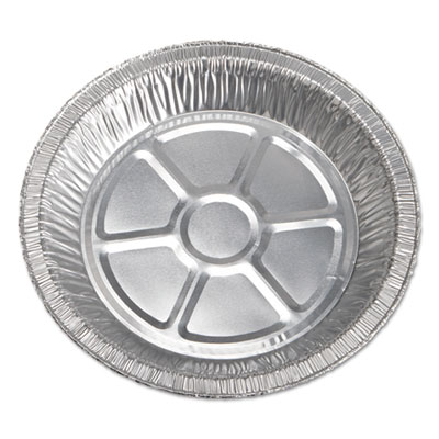 HFA Aluminum Pie Pan, 24 oz, 9" Diameter x 1.06" h, 200/Carton (30430)