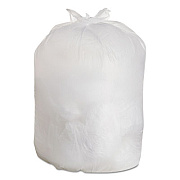 FlexSol HIGH DENSITY CAN LINERS, 60 GAL, 0.67 MIL, 38" X 60", CLEAR, 200/CARTON (HDX62CLR)