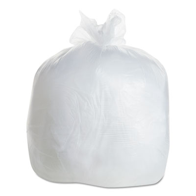 FlexSol HIGH DENSITY CORELESS CAN LINERS, 15 GAL, 8 MICRONS, 24" X 33", CLEAR, 1,000/CARTON (BR2433M)