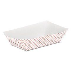 Dixie RP500 Kant Leek Polycoated Paper Food Tray