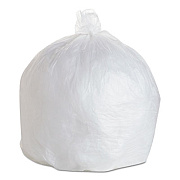FlexSol HIGH DENSITY CORELESS CAN LINERS, 33 GAL, 17 MICRONS, 33" X 40", CLEAR, 250/CARTON (BR3340X)