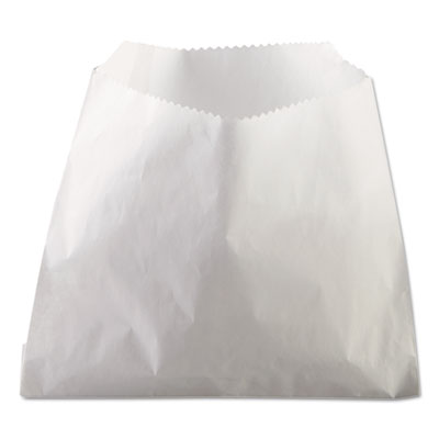 Bagcraft French Fry Bags, 5.5" x 4.5", White, 2,000/Carton (450009)