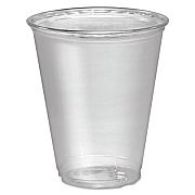 SOLO Ultra Clear Cups, 7 oz, Plastic, 50/Bag, 20 Bags/Carton (TP7)