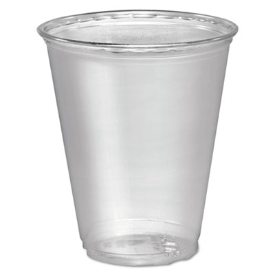 SOLO Ultra Clear Cups, 7 oz, Plastic, 50/Bag, 20 Bags/Carton (TP7)