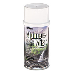 Misty Odor Neutralizer Fogger, Alpine Mist, 5 oz Aerosol Spray, 12/Carton (1039402)