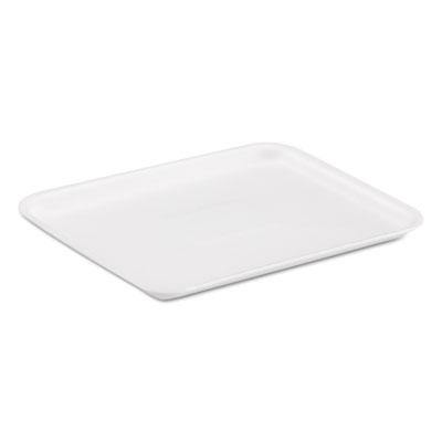 Genpak MEAT TRAYS, 8.25 X 10.25 X 0.5, WHITE, 500/CARTON (8SWH)