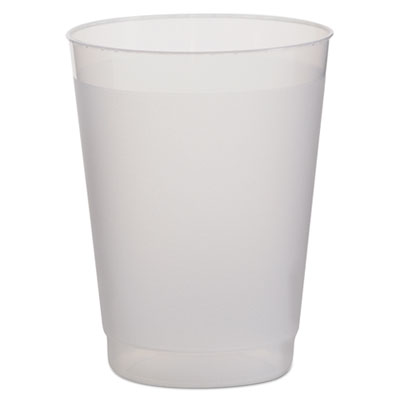 WNA Frost Flex Cups, Cold, 10 oz, Plastic, Frosted, 25/Pack, 20 Packs/Carton (PF10)