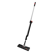 Rubbermaid Commercial HYGEN Pulse Executive Double-Sided Microfiber Spray Mop System, Black/silver, 55.8" (1863885)