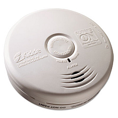 Kidde Kitchen Smoke/Carbon Monoxide Alarm, Lithium Battery, 5.22"Dia x 1.6"Depth (21010071)