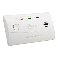 Kidde Sealed Battery Carbon Monoxide Alarm, Lithium-Ion Battery, 4.5 x 1.5 x 2.75 (21010073)