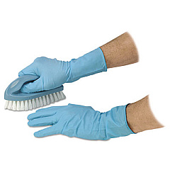 Impact DIVERSAMED DISPOSABLE POWDER-FREE EXAM NITRILE GLOVES, X-LARGE, BLUE, 50/BOX (8648XL)