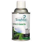 TimeMist Premium Metered Air Freshener Refill, Bamboo/Green Tea, 6.6 oz Aerosol Spray, 12/Carton (1047606CT)