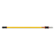 Rubbermaid Commercial HYGEN HYGEN 48-96" Quick-Connect Extension Pole, Aluminum, Yellow (Q765YEL)