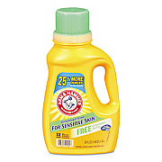 Arm & Hammer HE Compatible Liquid Detergent, Unscented, 50 oz Bottle (3320000103EA)