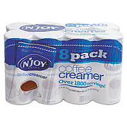 N'Joy Non-Dairy Coffee Creamer, 16 oz Canister, 8/Carton (827783)