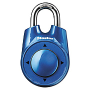 Master Lock Speed Dial Set-Your-Own Combination Lock, 2" Wide, Assorted (1500ID)