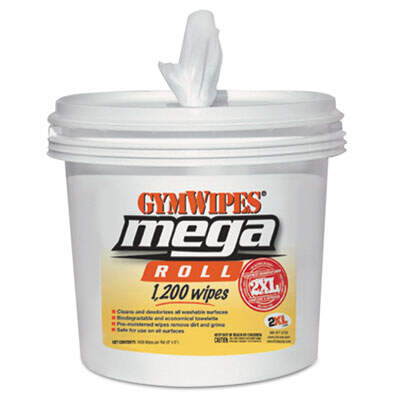 2XL L419 Gym Wipes Mega Roll