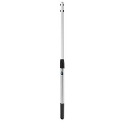 Rubbermaid Commercial Executive Series Telescoping Microfiber Mop Handle, 20"-40", Aluminum, Silver (1863883)