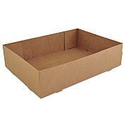 SCT DONUT TRAYS, 13.5 X 9.88 X 3.38, BROWN, 250/CARTON (1270)