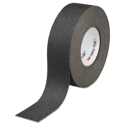 3M Safety-Walk Safety-Walk General Purpose Tread Rolls, 4" x 60 ft, Black (19223)
