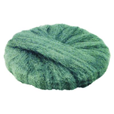 GMT Radial Steel Wool Pads, Grade 0 (Fine): Cleaning and Polishing, 20" Diameter, Gray, 12/Carton (120200)