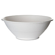 Eco-Products Renewable and Compostable Sugarcane Bowls,  40 oz, Natural White, 50/Pack, 8 Packs/Carton (EPBL40)