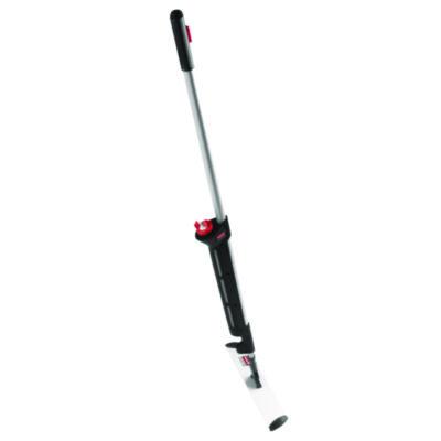 Rubbermaid Commercial HYGEN Pulse Microfiber Spray Mop System, 17" Microfiber Head, 52" Black Plastic Handle (1863884)