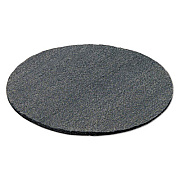 GMT Radial Steel Wool Pads, Grade 0 (Fine): Cleaning and Polishing, 19" Diameter, Gray, 12/Carton (120190)