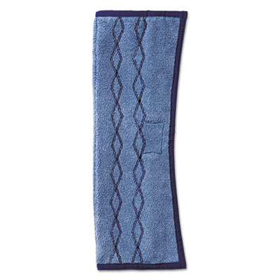 Rubbermaid Commercial HYGEN HYGEN Dust/Scrub Microfiber Plus Pad, 12 x 17 1/2, Blue (1791680)