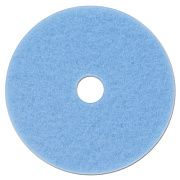 3M Hi-Performance Burnish Pad 3050, 20" Diameter, Sky Blue, 5/Carton (59825)