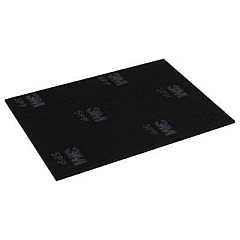 Scotch-Brite Surface Preparation Pad Sheets, 12 x 18, Maroon, 10/Carton (SPP12X18)